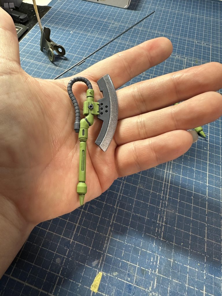 ヒートホークショートグリップ待機状態。