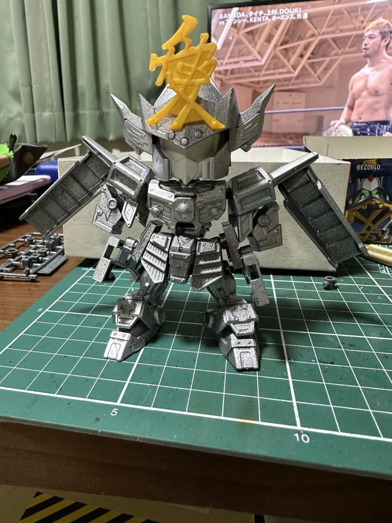 下地塗装終了時