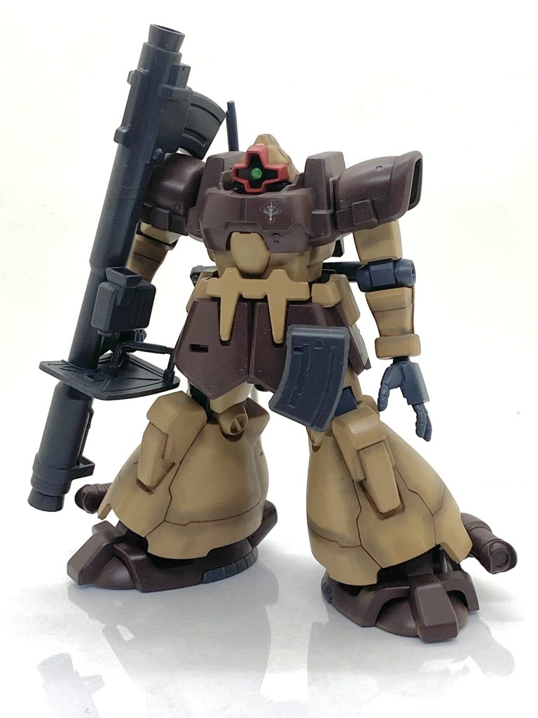 これが完成当時のです。筆塗りなのでやや、のっぺりした感じがあります。