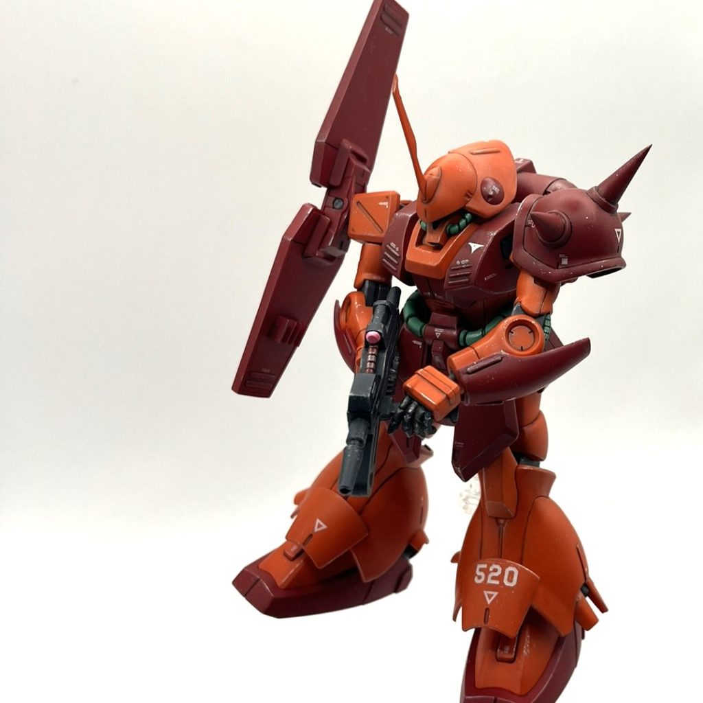 最後に旧キット1/220箱絵風のポーズで記念撮影して終了です。最後までご覧いただきありがとうございました。