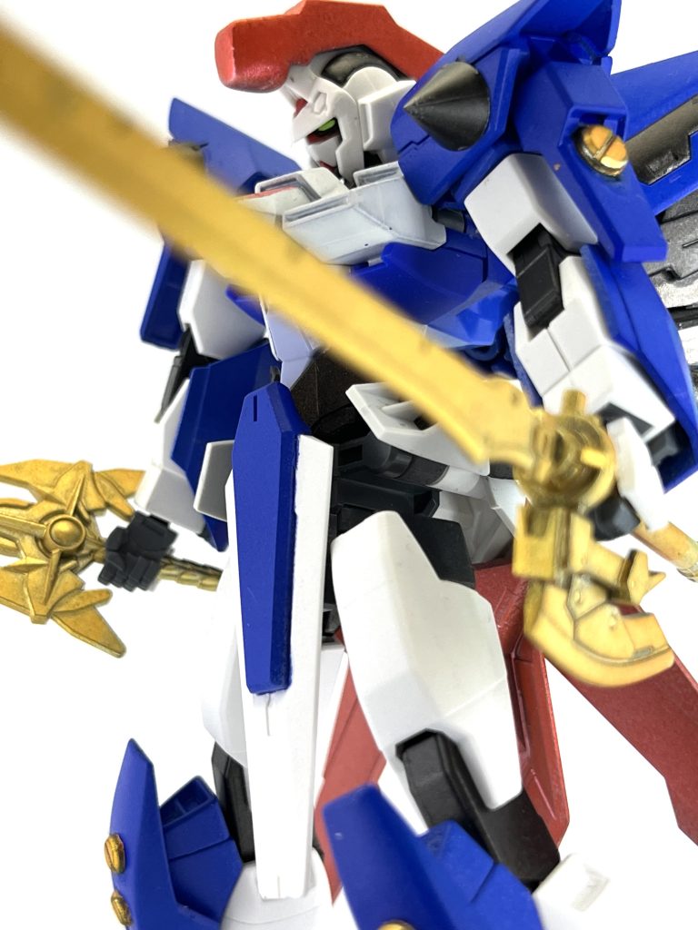 というわけでアキレスガンダムD9でしたが実はもう一機体製作中です！！わかる人にはわかるかもしれないですが、この機体と肩を並べる機体の予定です