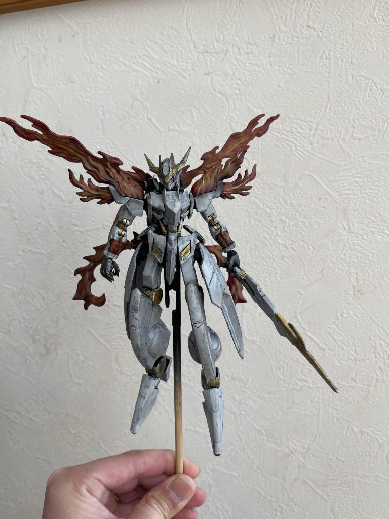 光量補正なしだとこんな感じです💦武器はまんまテイルブレードです。