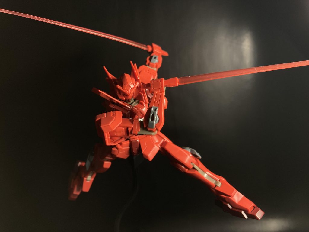 GNビームサーベル今みると可動域広くしたいですね！今からでもやろうかな