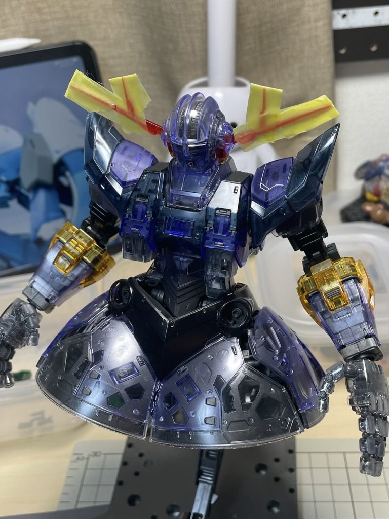 塗装前最終仮組み