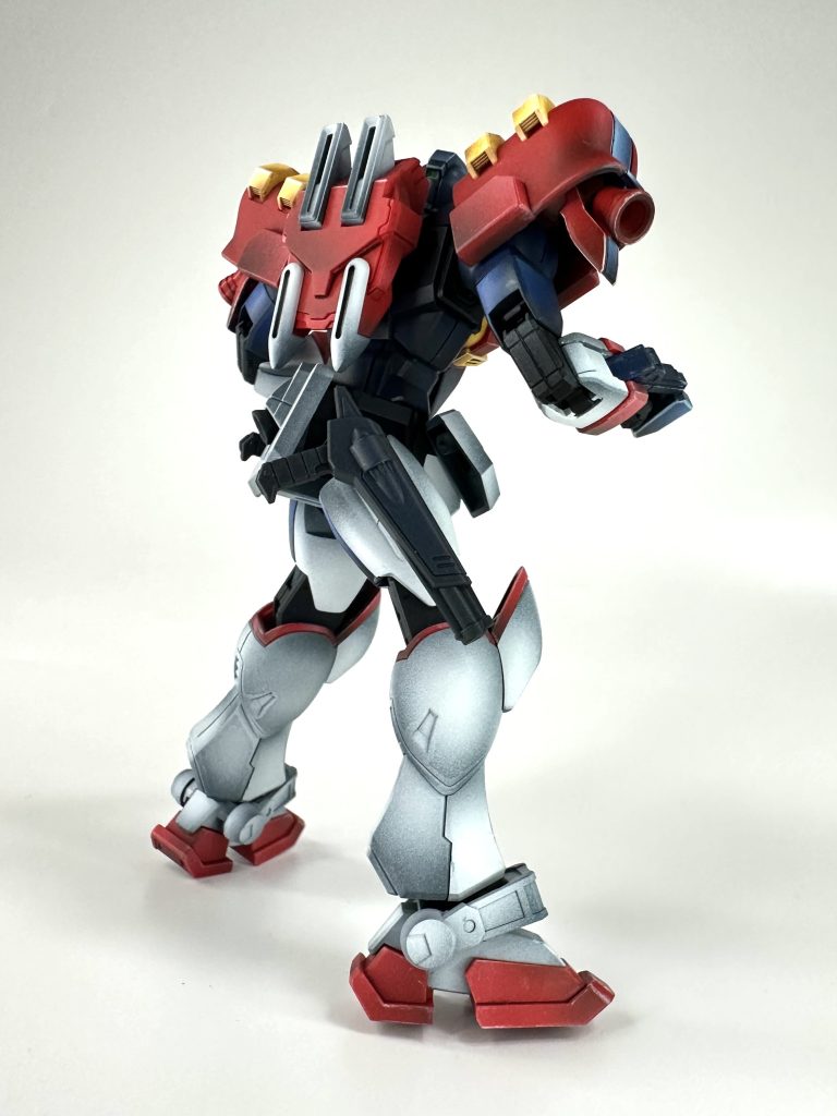 バックショットです。コアランダーは気にならなかったので塗り分けていません😅