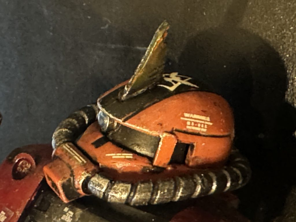 実はツノ無くして💦お湯プラとレジンで作りました💦処女作にしては良いかと自分を褒めます💦