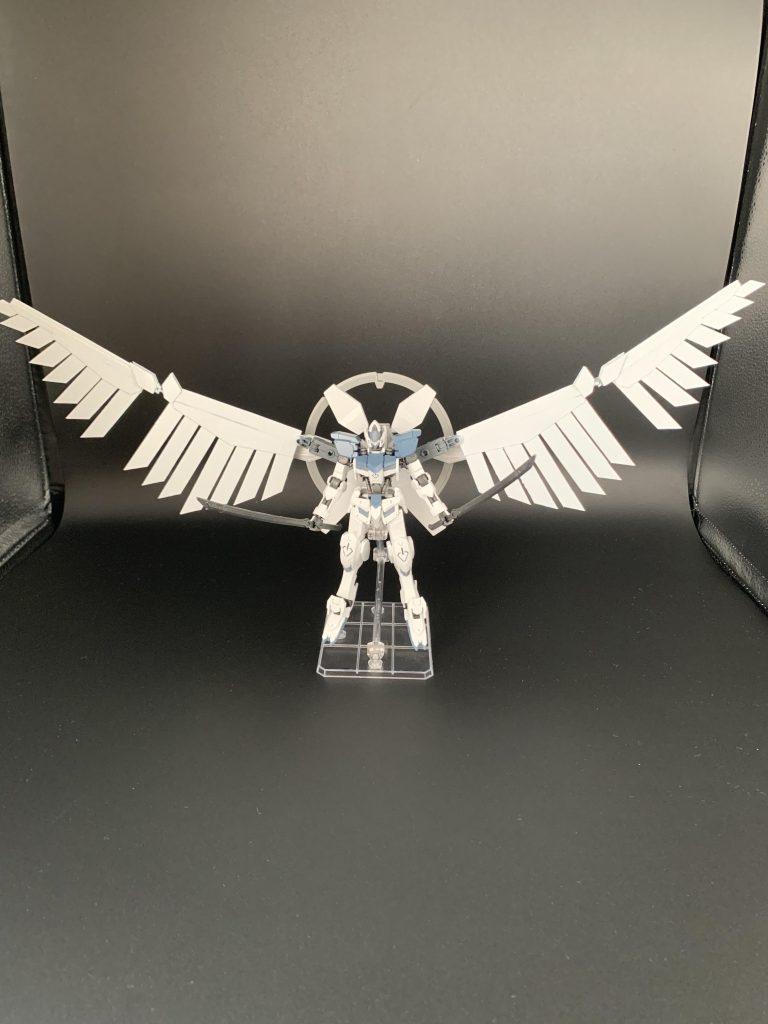 最終形態では日輪を背負い、、、という設定です笑ちなみに日輪を背負うとポージングは大変です苦笑