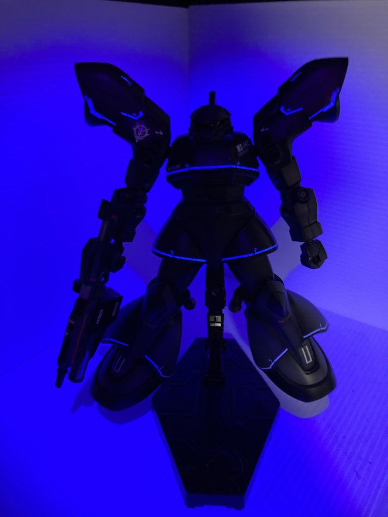 デカールはブラックライトで光るタイプあんまり好きじゃないんですが😅最後まで見て頂きありがとうございます😊