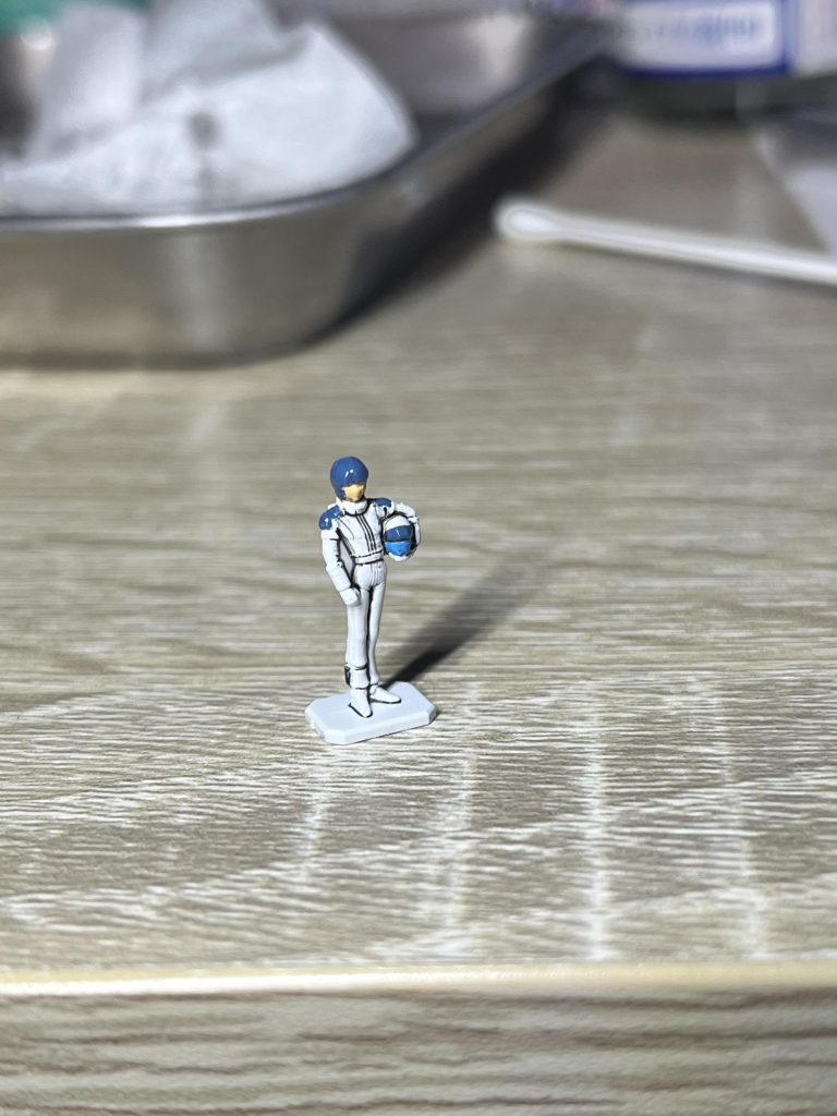 個人的に一番苦労したのは1/100カミーユ・ビダンの塗装でした