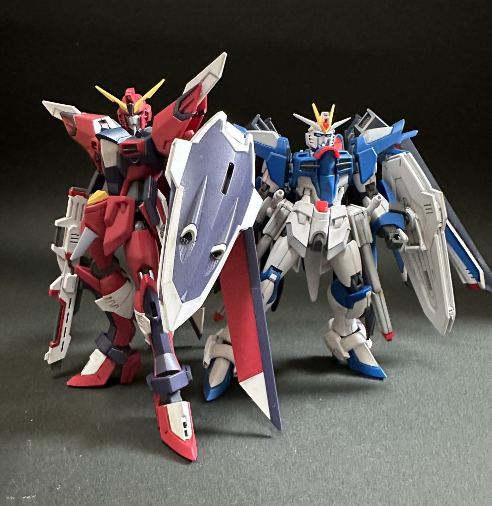 この２トップ、もう少しみていたかった気がします。プラモデル完成品　２０２４　その２１