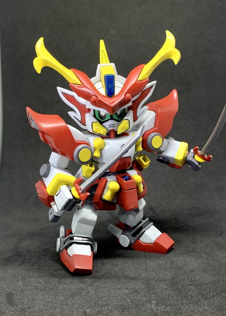 刀を構えたポーズ