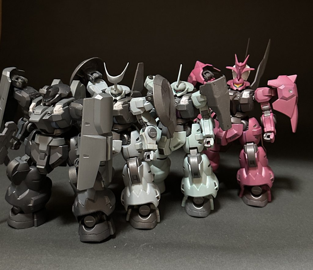 これで４機作れました。MSV的な展開が楽しみなＭＳです。プラモデル完成品　２０２４　その１９