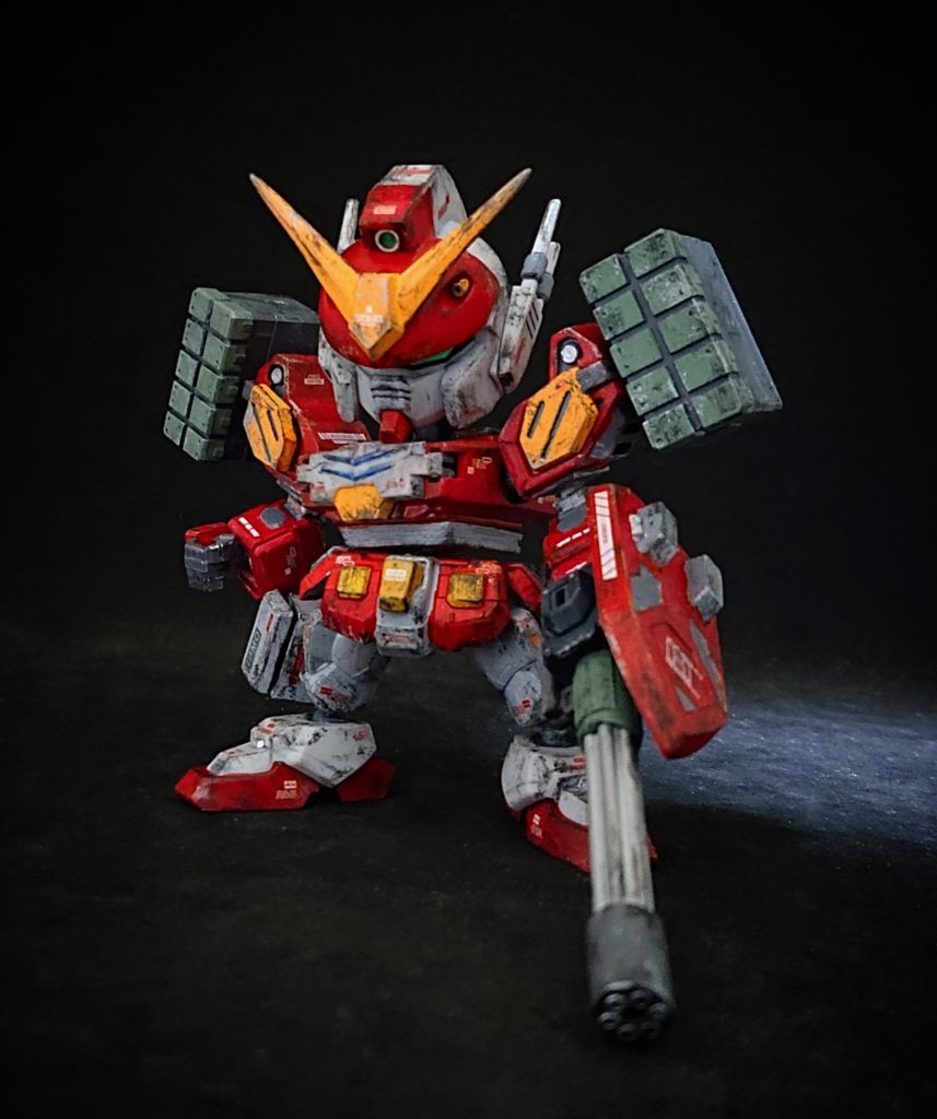 SDEX ガンダムヘビーアームズ–2枚目/制作者：katana