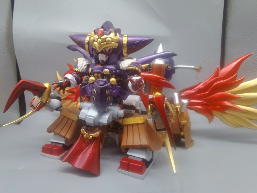 南方四天王大合体グランドマスター·ガンダム–2枚目/制作者：明日の 小气球🎈維