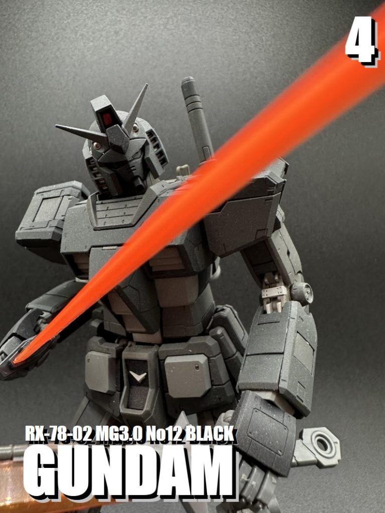 グフのサーベルを持たせてみました。