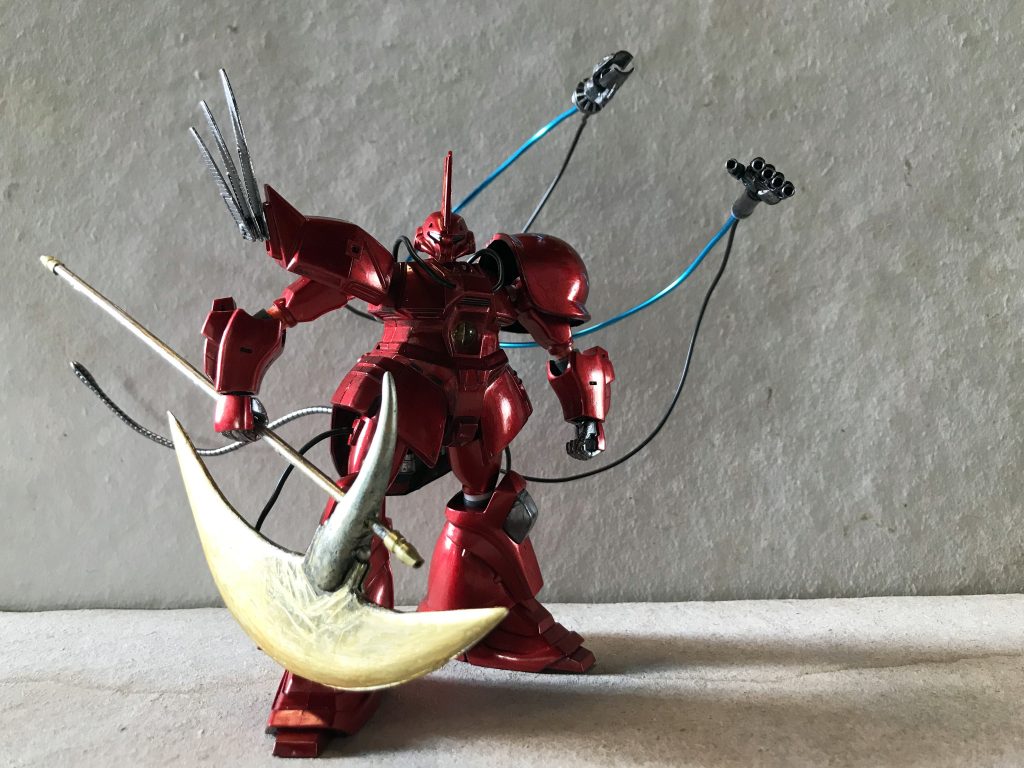 今回は、旧キットのジムくんも同時にいじっていましたので、これもすぐにアップします