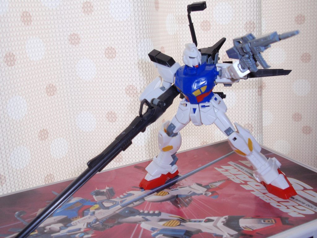 素組の限界（笑）確認用に組んだだけだから、パーツの向きとかテキトーだな・・・