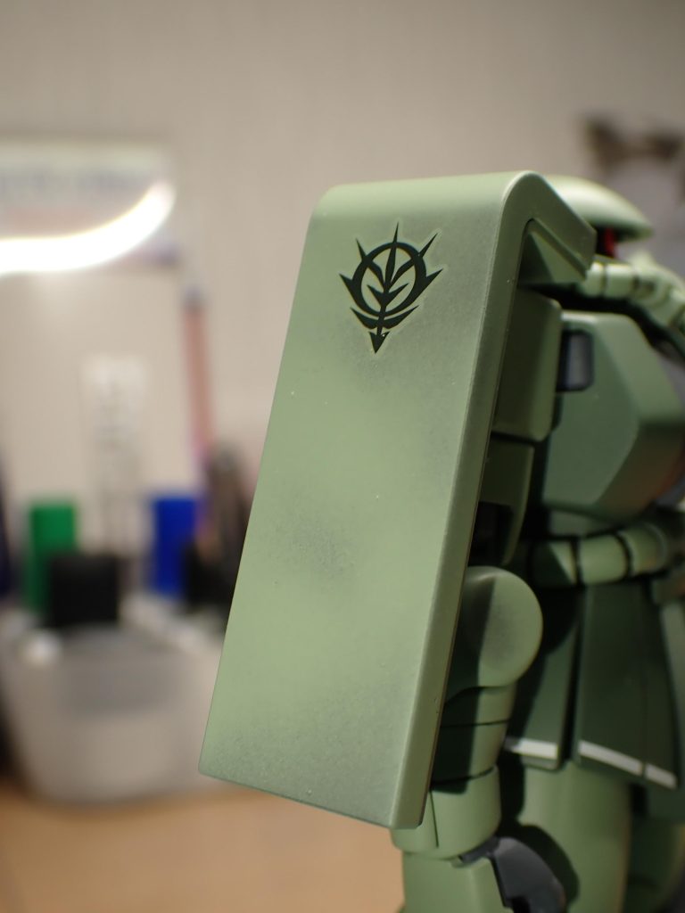 下のサフが溶ける？透けるしてしまってますが、これはこれで・・・ヨシッ！