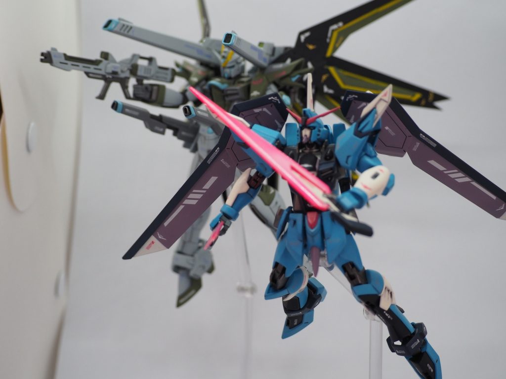 最後に過去作のライジングフリーダムガンダムとのツーショットです最後までご覧頂きありがとうございました🙇