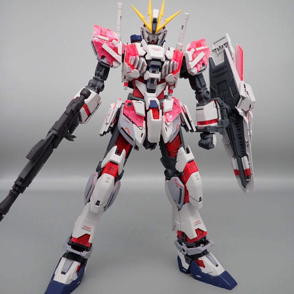 ナラティブガンダム–2枚目/制作者：アンジェロのプラモデル工房