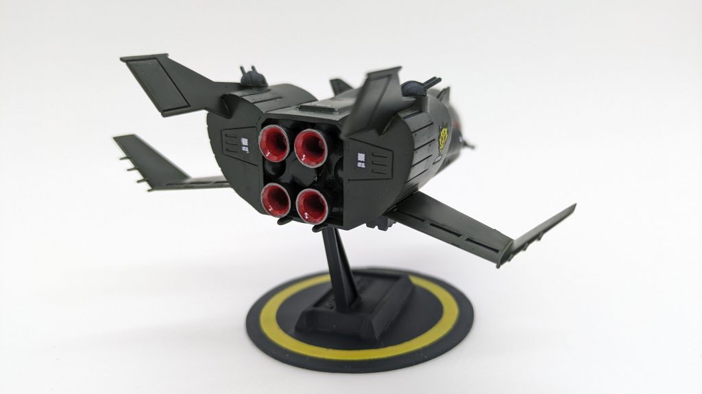 古の83年製旧キット_ジオン軍機動巡洋艦「ザンジバル」–8枚目/制作者：@iwashi_pla