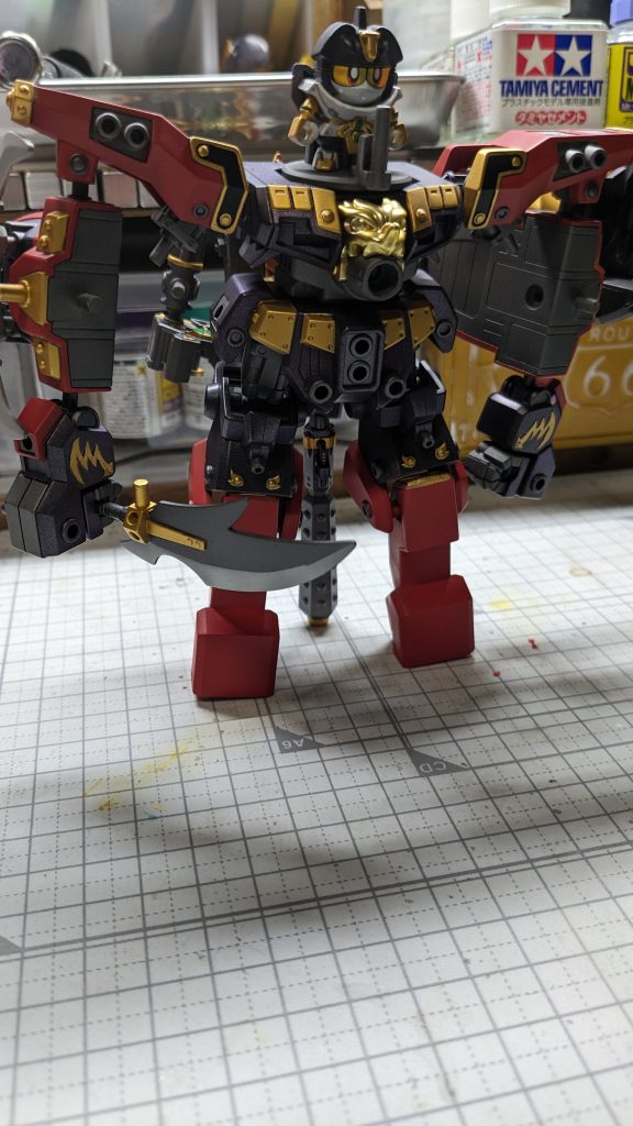 最後!枚数足りないのに余計な事してみる。3ミリの凹凸ジョイント多めなのでオリジナルモードとかも作れて楽しめるキットなのでおすすめです!以下、制作工程なので興味のある方はどうぞ!