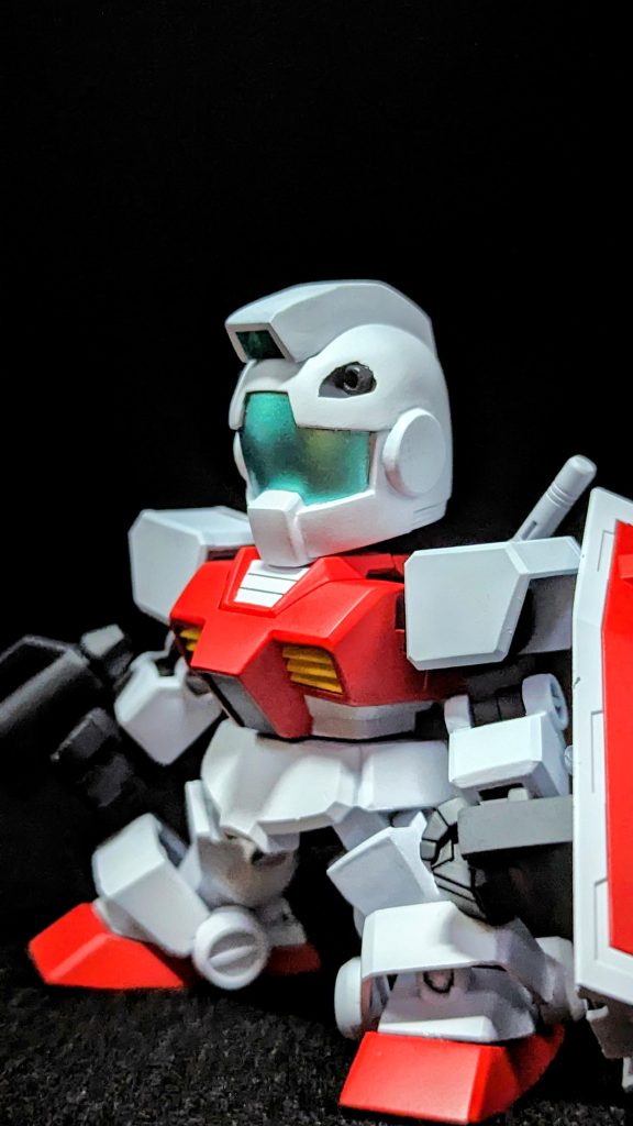 やられ役のジムが転生し、天宮の世界で名槍を手に入れ槍大将になったらという設定です。