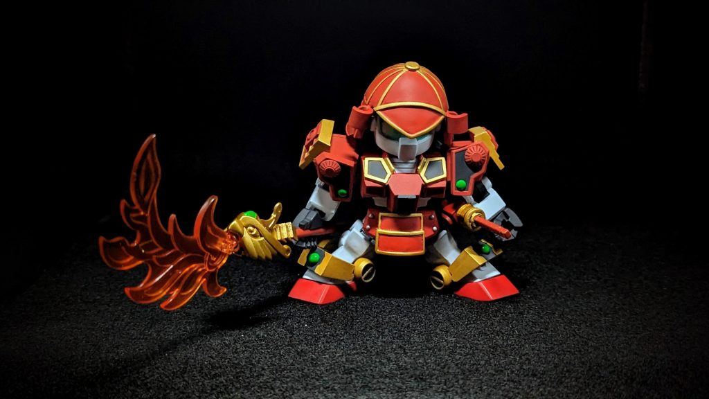 迦楼羅はさらに覚醒し、炎槍迦楼羅に!刃を付け替えだけですが、見栄え重視で!!