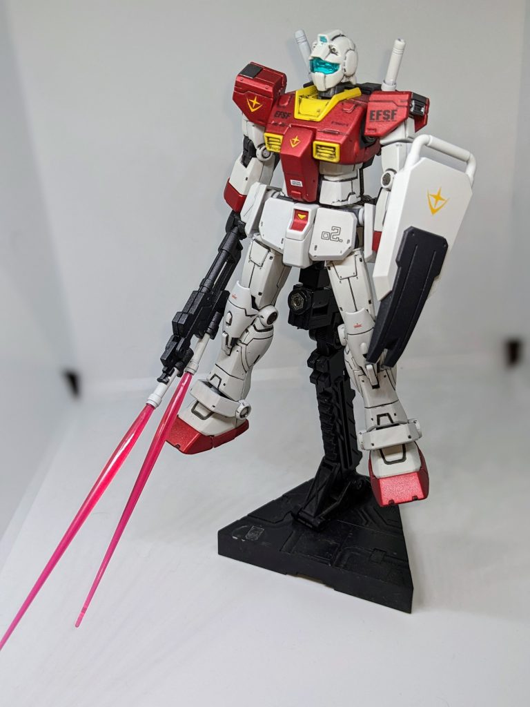 正面からツインビームスピアはロマン武器