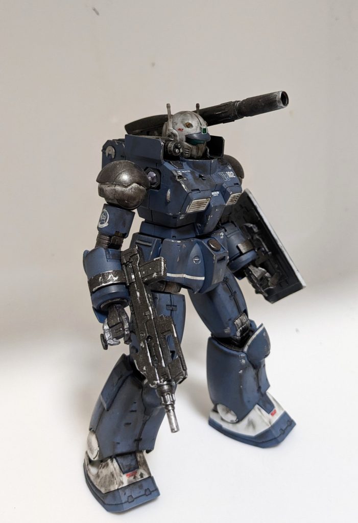 作中では観られませんでしたが、きっとスペック以上の戦果を上げたパイロットもいたことだろう…そんなパイロットの愛機をイメージして…