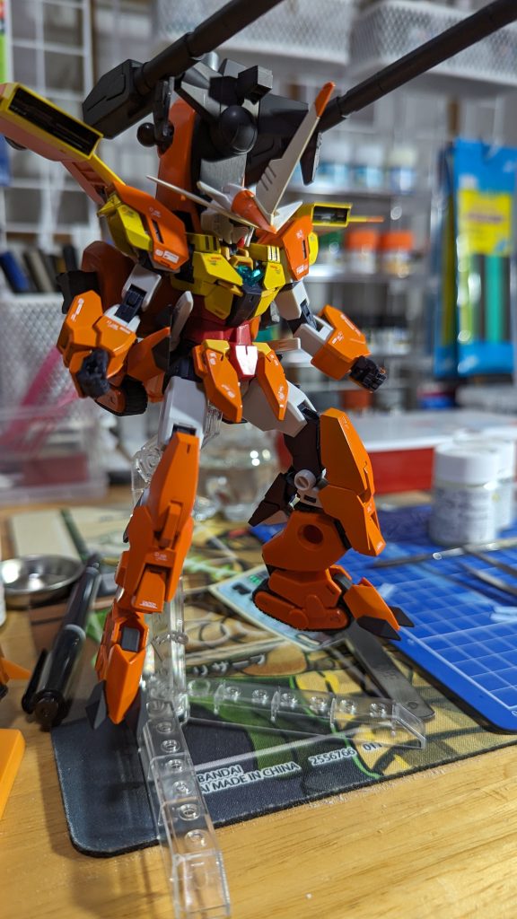 完成後としてアピール写真に載せれば良かったのですが、デカール貼り付け後の写真!