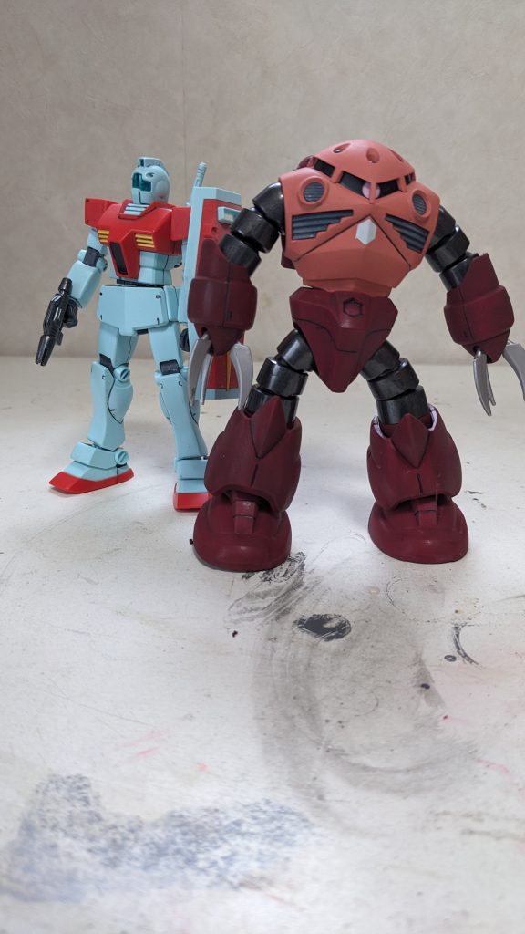 先日作ったジムと一緒に…