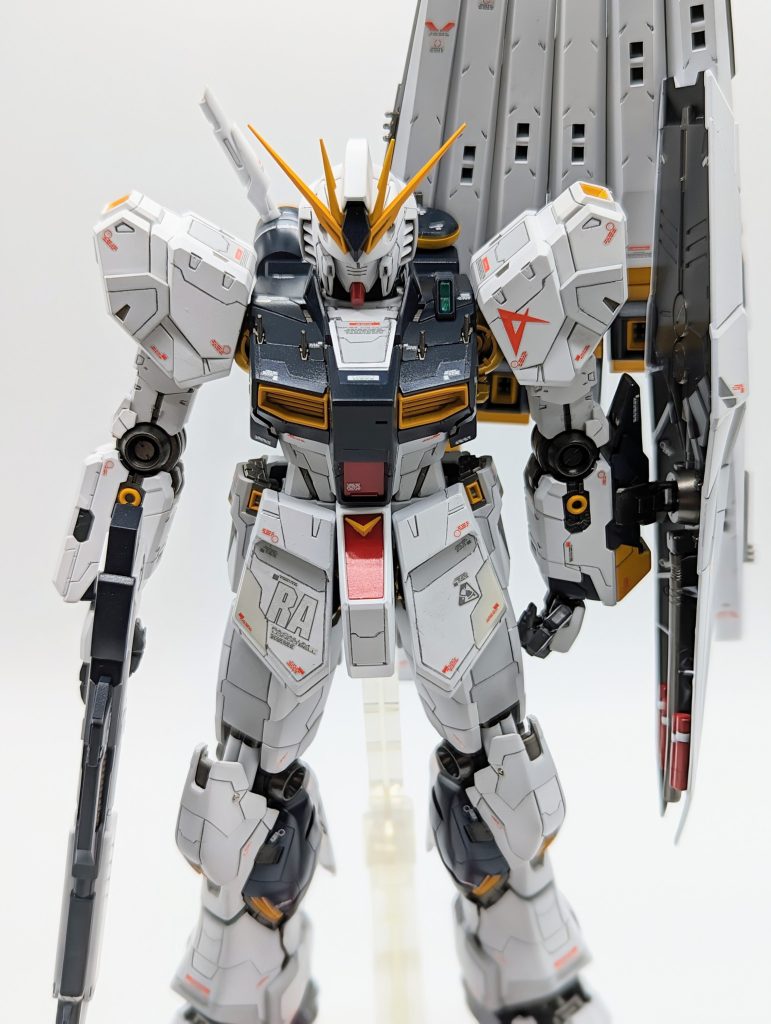 MG　νガンダムverKaダブルフィンファンネル全塗装改修–5枚目/制作者：kenshira0123