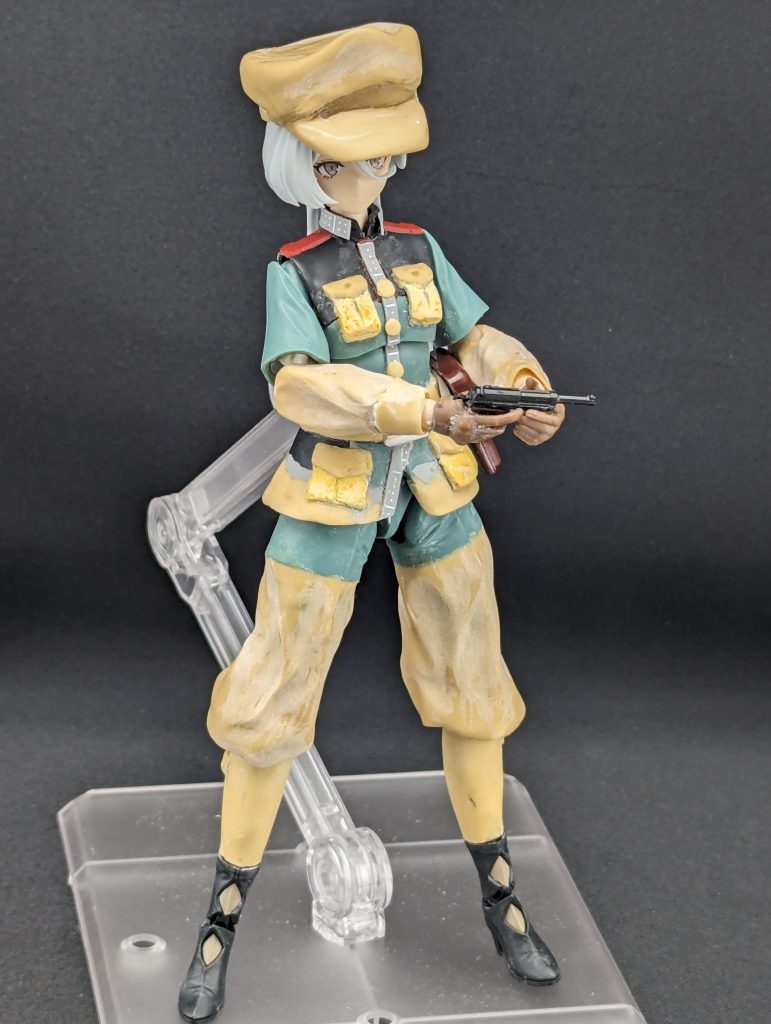 帽子も欲しかったので作成しました過去最高にパテ造形でしたので、形になるか心配でしたが、どうにかできたと思います(zaku-kao8)