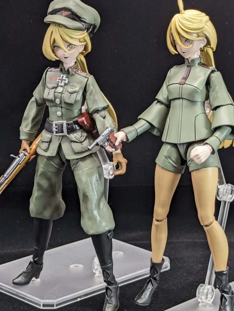 ビフォーアフター大まかな造形は満足している分、表面処理の粗さが心残りです