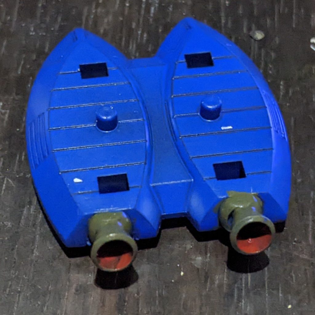 ちーびーローラーのバーニアだけ付け替えであります。