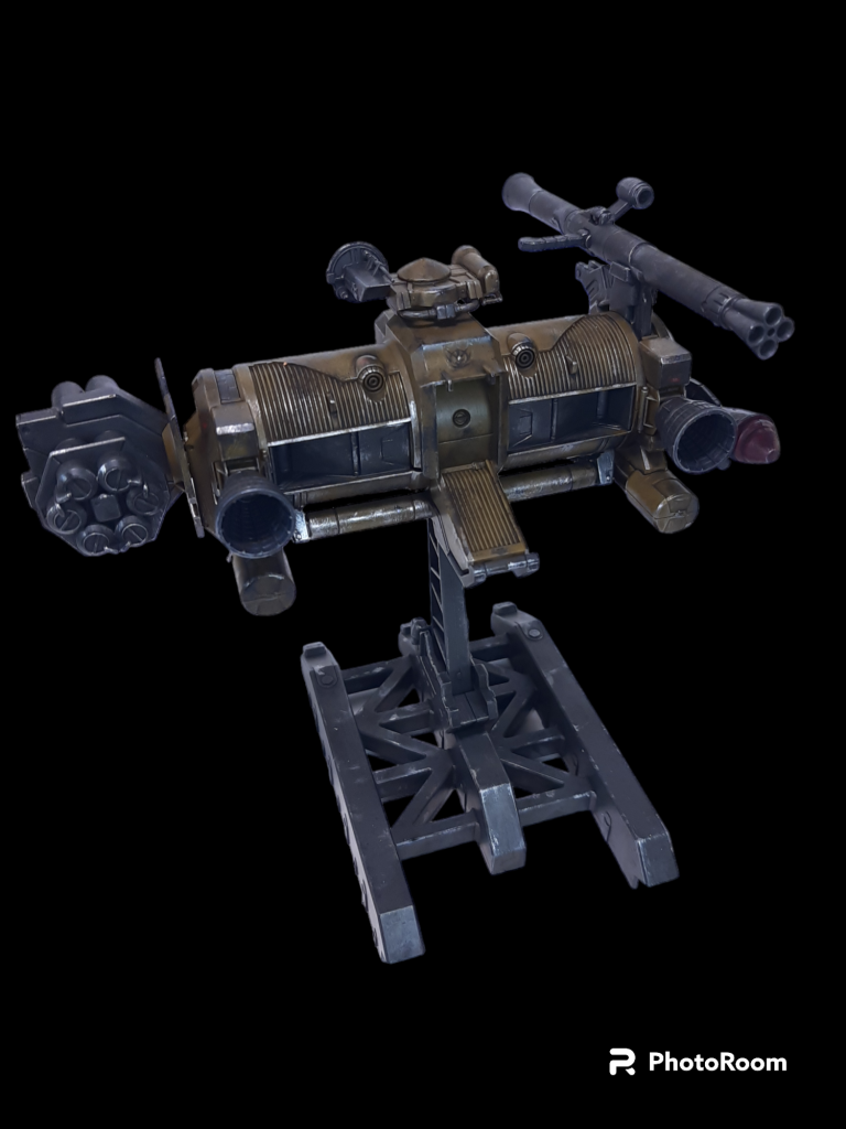 バーニア内部は部分塗装した方が良かったかな・・・。