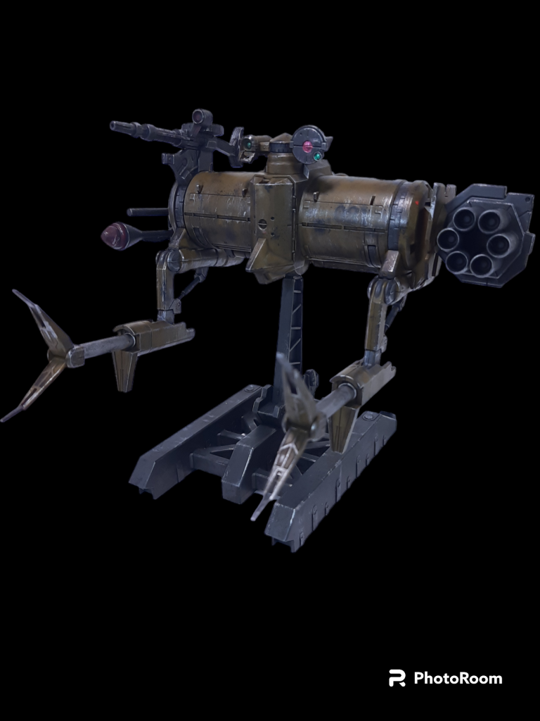 アーム展開状態。