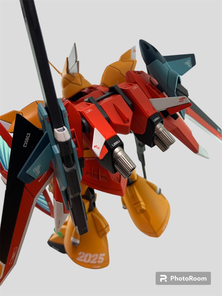 塗り分けたウイング達です