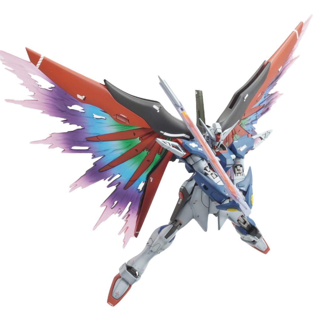 HGCEは可動域が広いので、アロンダイトの両手持ちも余裕です。