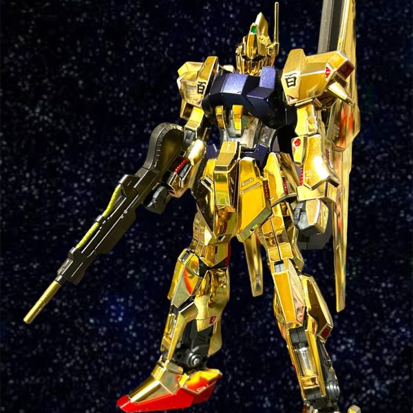 HGUC百式【ガンダムベース限定ゴールドコーティング】