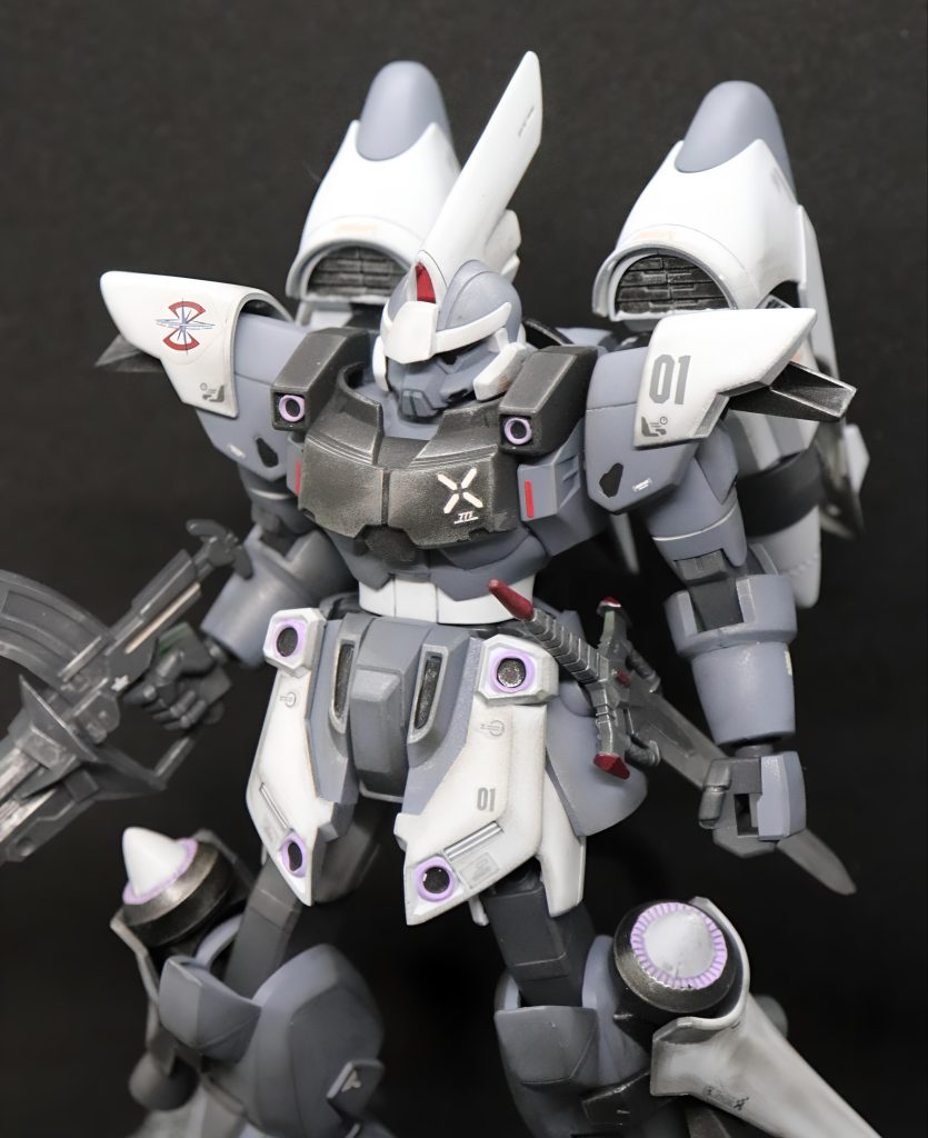 SEED MSVではガンバレルダガーに次いで好きな機体です。製作中は天候が悪い日が多く、塗装作業が予定より遅れましたがなんとか4月中に完成させることができました。最後までご覧いただき、ありがとうございました!