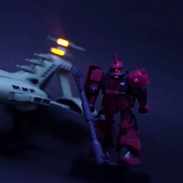 　1/300 森永チョコスナック ジョニーライデン専用ザクⅡ　