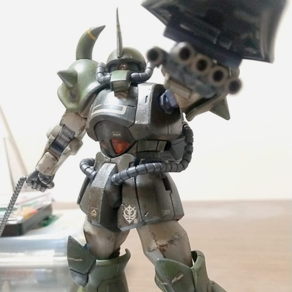 HGグフ 闇夜のフェンリル隊｜T.K.D.Fさんのガンプラ作品｜GUNSTA