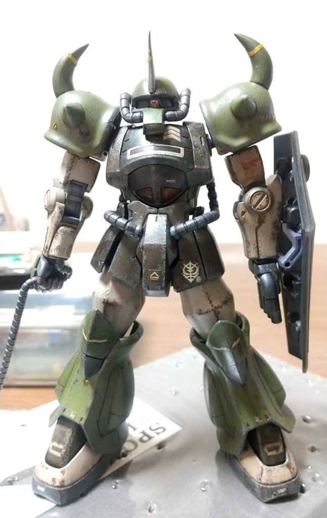 マニングにはショットガンもしくは鹵獲ジムを制作しようと思うのでレンチェフ搭乗機ということでお願いいたしますウエザリング大好きです