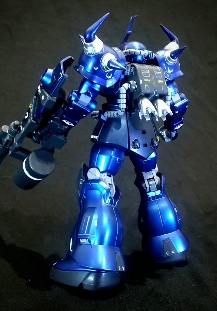 HGグフカスタム　マットキャンディ塗装–5枚目/制作者：ラリハル