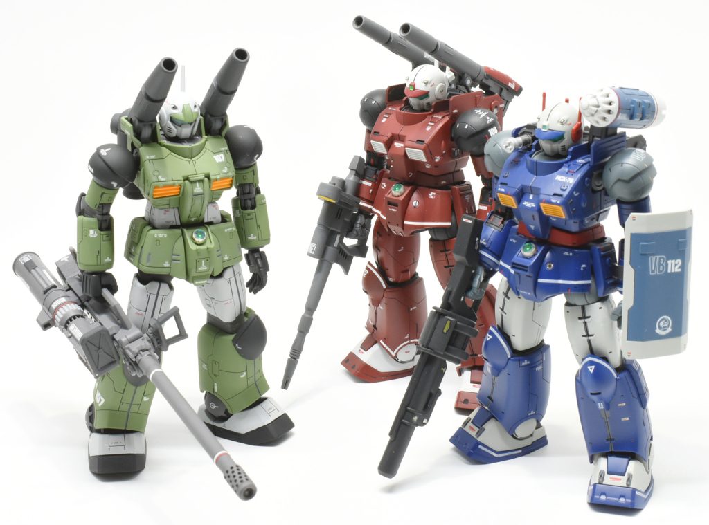 実はガンキャノンの製作は3体目。ガンキャノン好きです。また気が向いたら作ります。