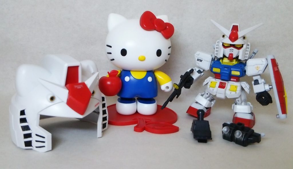 全員集合!細かいところもマスキングしてエアブラシで塗装しました。改造は特になし!