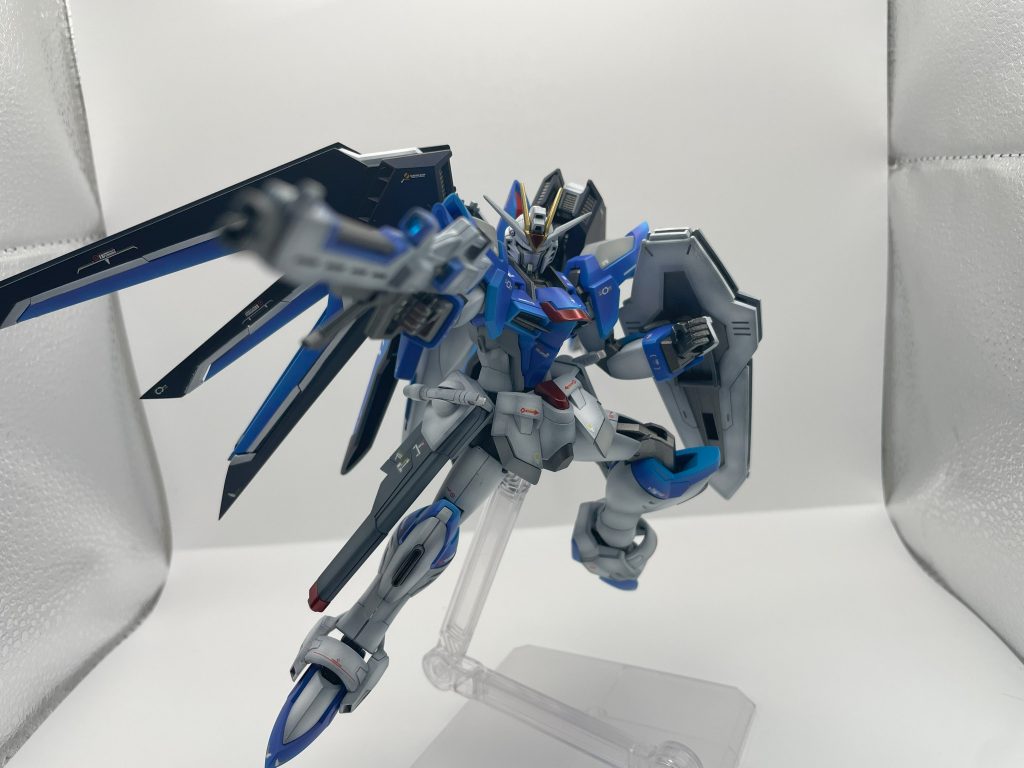 SEEDといえばこのポーズ、このポーズ決めときゃとりあえず様になるから助かります。