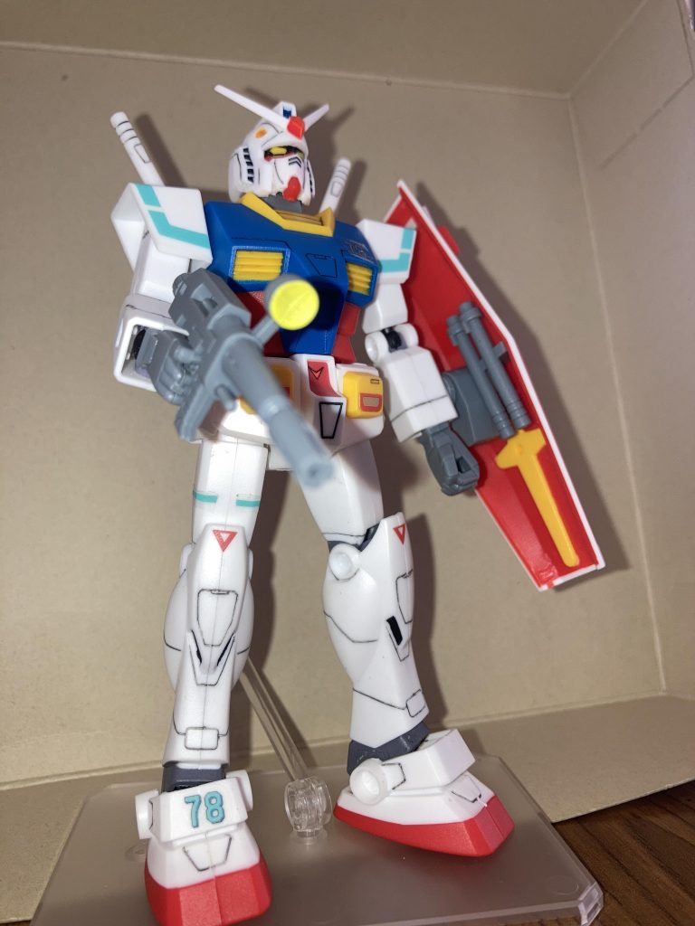 旧HG RX-78ガンダム–3枚目/制作者：無名兵